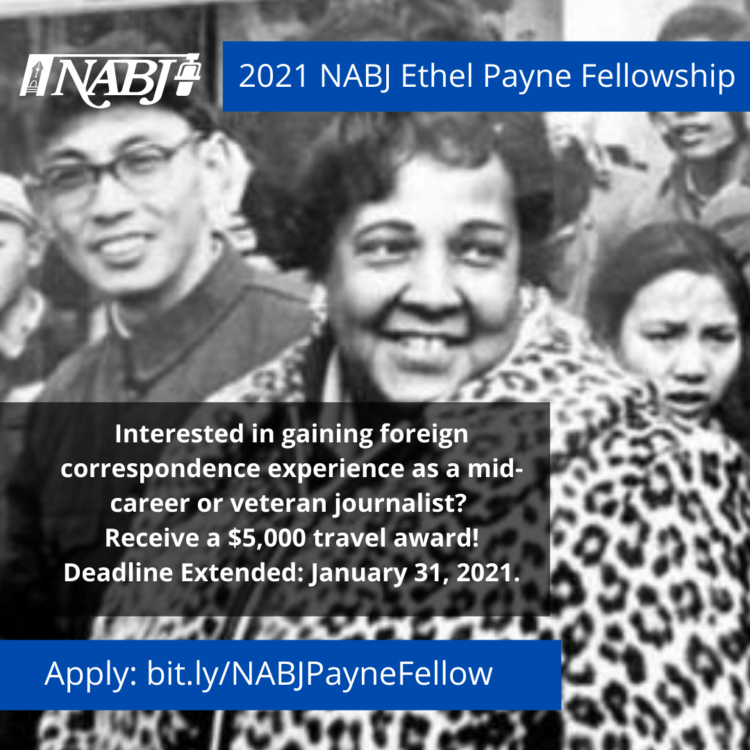 2021 NABJ Ethel Payne Fellowship