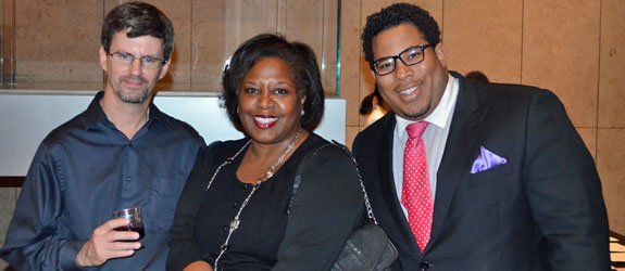 Houston’s journalists of color at Asia Society Texas Center for holiday mixer